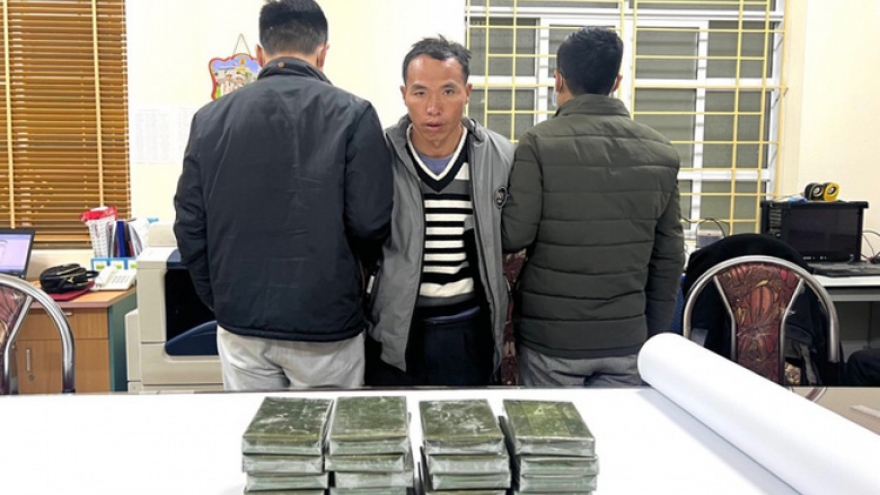 Trans-national drug-trafficker arrested by police in Lao Cai